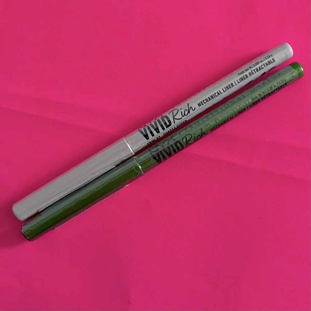 NYX Vivid Rich Mechanical Pencil Quartz Queen- It’s Giving Jade (Bundle of two)